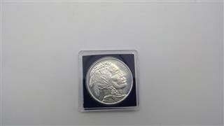 LIBERTY BULLION ONE TROY OUNCE ROUND .999 FINE SILVER